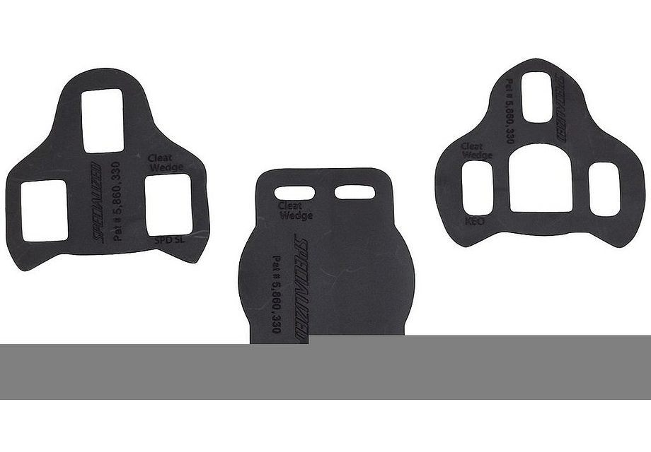 Specialized Bg Cleat Wedge Bg Fitting Black Spd Sl