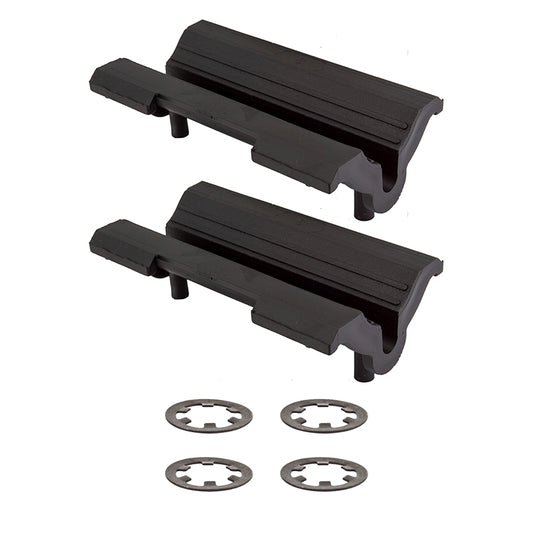 Park Tool 468G Rubber Clamp Cover with Double Cable Grooves: Pair