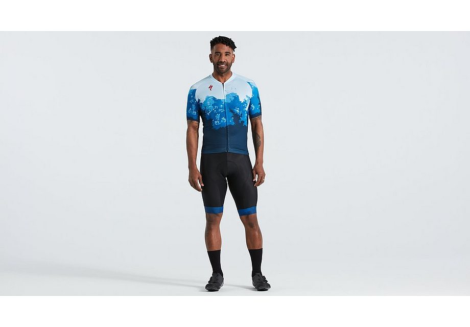Specialized In Layers Sl Jersey Ss Men Blue/White L
