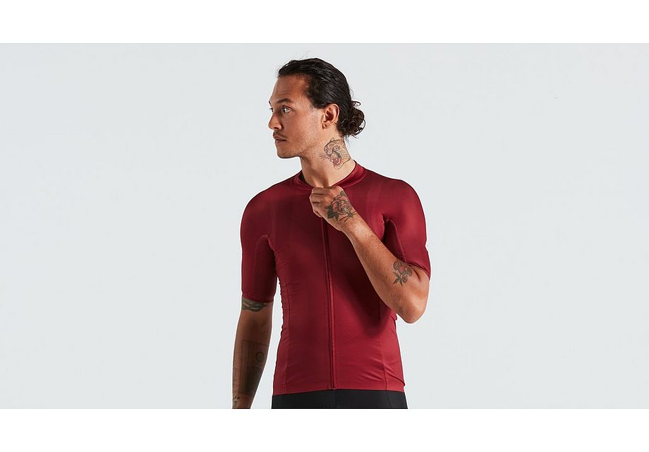 Specialized Sl R Logo Jersey Ss Men Maroon Xxl