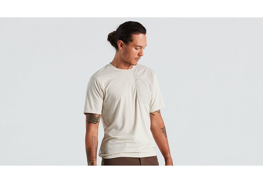 Specialized adv air jersey ss men white mountains xs