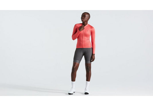 Specialized sl air solid jersey ls wmn vivid coral xs