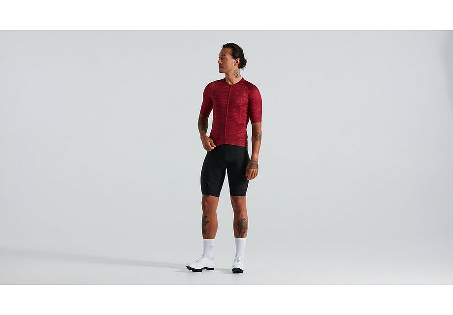 Specialized Sl Air+ Wisps Jersey Ss Men Maroon M