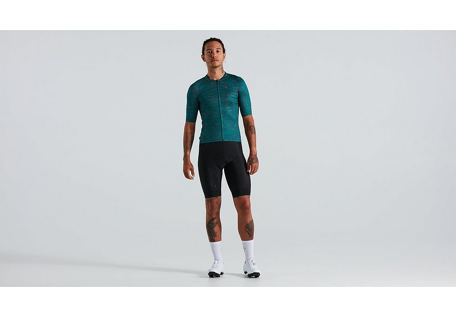 Specialized Sl Air+ Wisps Jersey Ss Men Tropical Teal Xl
