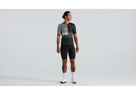 Specialized sl+ logo stripe jersey ss men dark moss green xxl