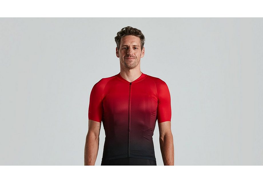 Specialized Sl Air Jersey Ss Sagan Decon Red Red/Black Fade S