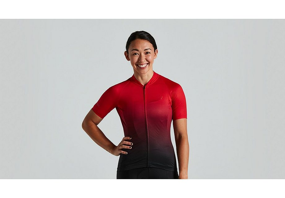 Specialized Sl Air Jersey Ss Wmn Sagan Decon Red Red/Black Fade L