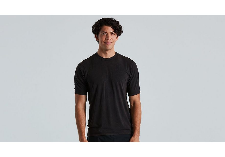 Specialized Trail Supima Mineral Wash Jersey Ss Men Black Xxl