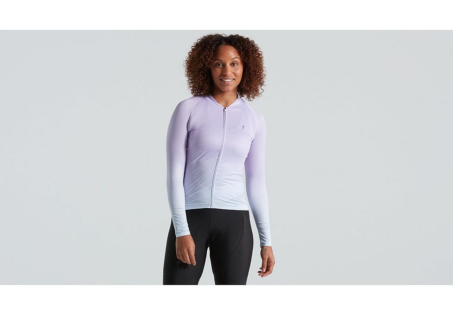 Specialized Sl Air Fade Jersey Ls Wmn Uv Lilac Xxl
