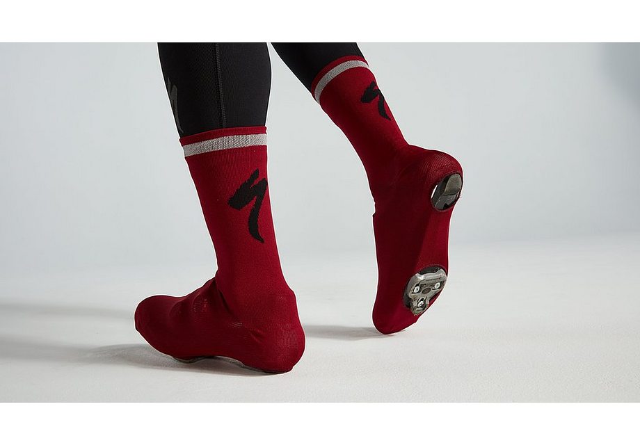 Specialized Reflect Overshoe Sock Crimson S/M