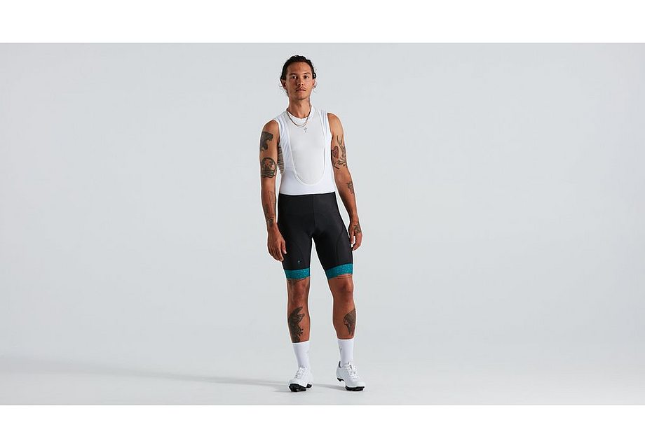 Specialized rbx logo bib short men tropical teal xxl