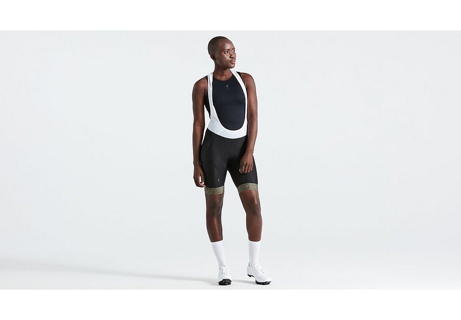 Specialized rbx logo bib short wmn oak green xs