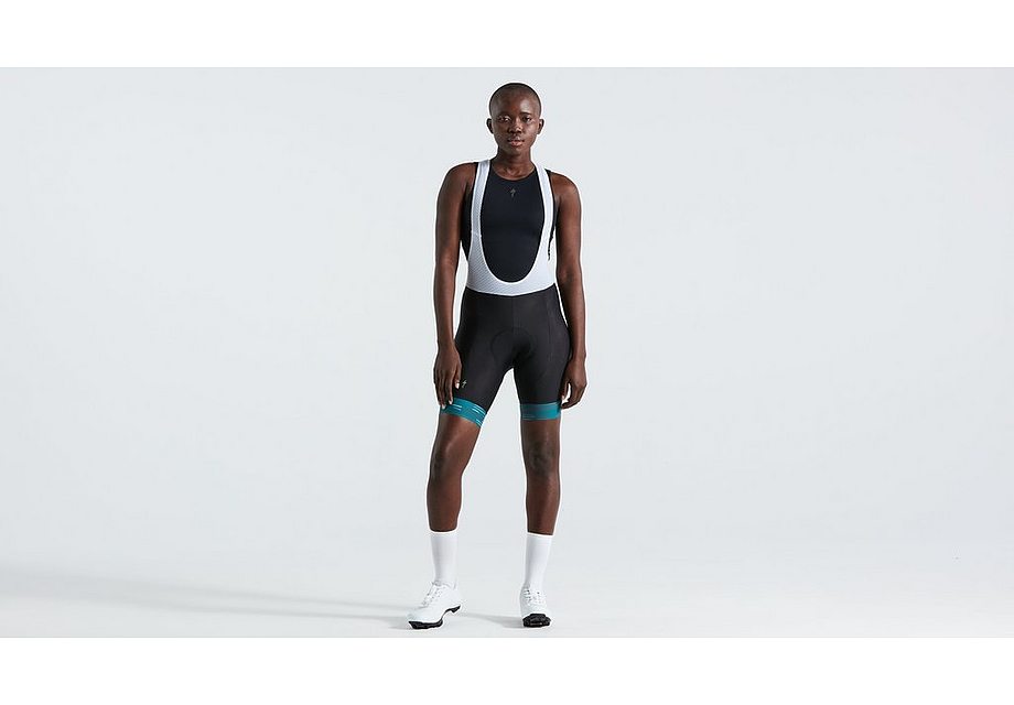 Specialized sl blur bib short wmn tropical teal xs