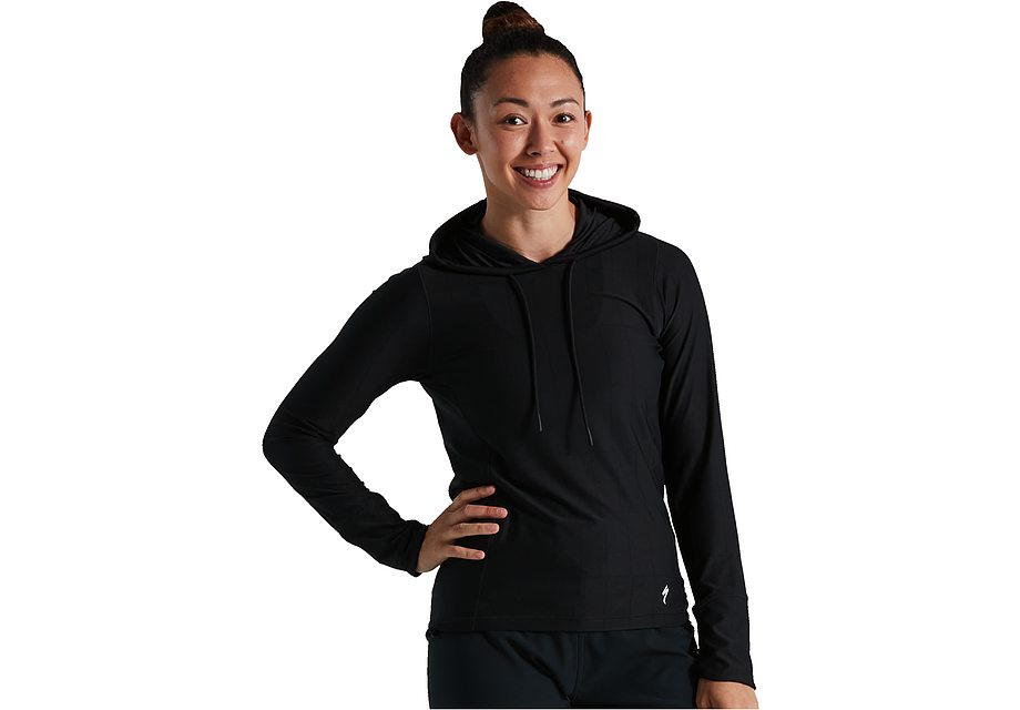 Specialized Legacy Lightweight Hoodie Wmn Black S