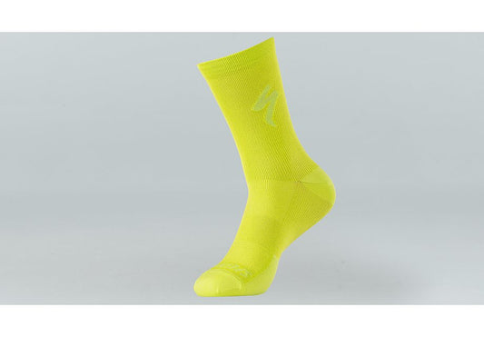 Specialized Soft Air Tall Logo Sock Hyper Green Xl