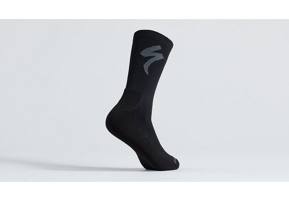 Specialized Primaloft Lightweight Tall Logo Sock Black L