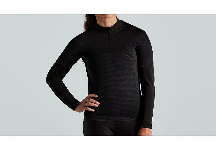 Specialized Prime Powergrid Jersey Ls Wmn Black L