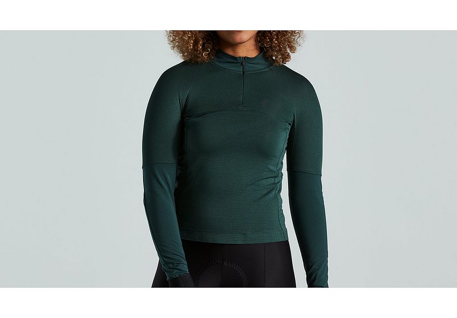 Specialized Prime-Series Thermal Jersey Ls Wmn Forest Green Xl