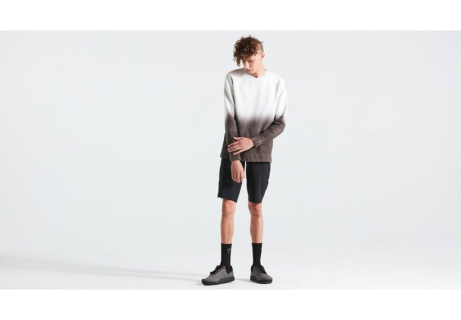 Specialized Legacy Spray Crewneck Ls Men Dove Grey M