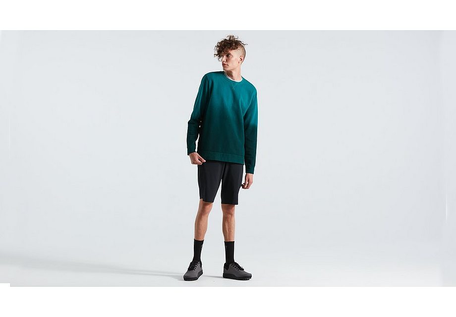 Specialized Legacy Spray Crewneck Ls Men Tropical Teal Xl