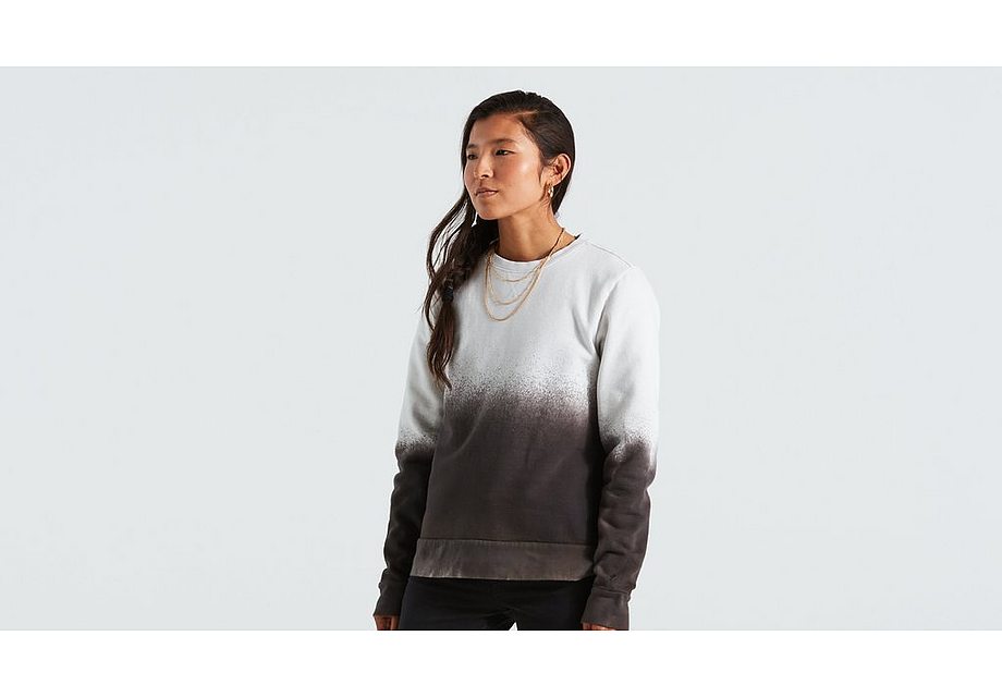 Specialized Legacy Spray Crewneck Ls Wmn Dove Grey L