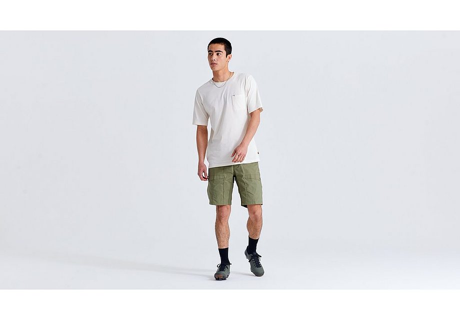 Specialized S/F Cotton Pocket Tee Ss Men Eggshell S