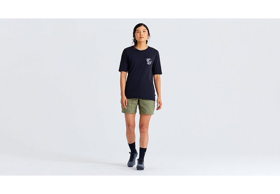 Specialized S/F Cotton Pocket Tee Ss Wmn Black M