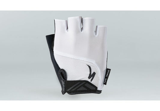 Specialized bg dual gel glove sf white m