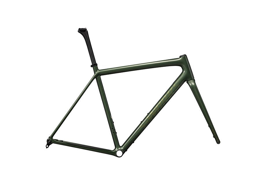 Specialized Crux S-Works Frmset Gloss Cypress Metallic / Viavi Gold To Silver Pearl 61