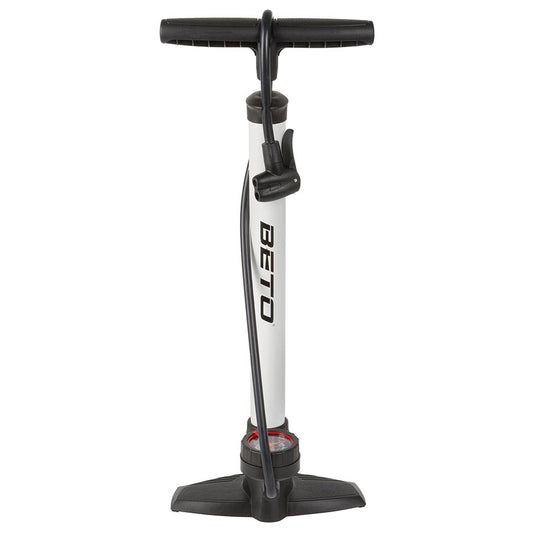 Beto 11/160 S Floor Pump Dual Valve Head 160psi White