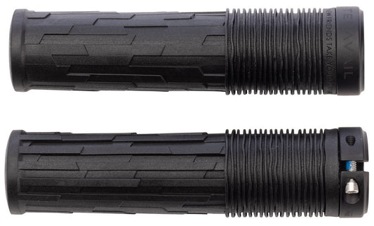 Teravail Lytho Grips - Lock-On Obsidian Black 35mm