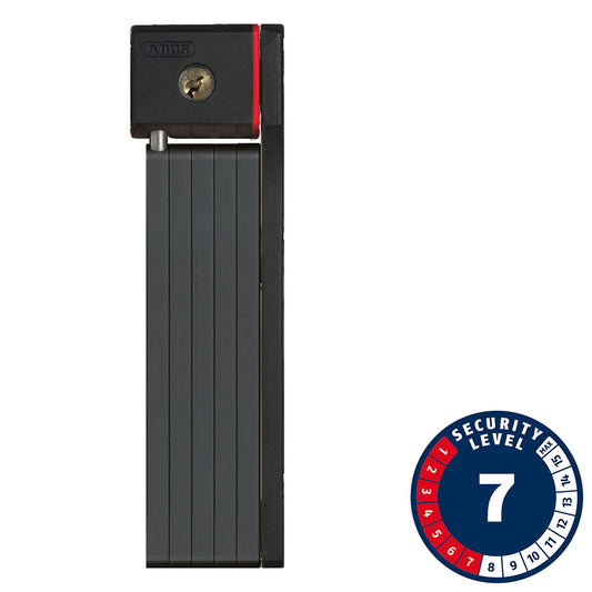 ABUS uGrip Bordo 5700 Folding Lock - 80cm/2.6ft Keyed Black