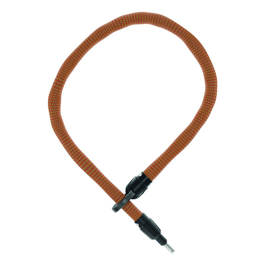 Abus IvyTex Adaptor Chain 8KS Frame Lock Chain 8mm 100cm 3.3' Sparkling Orange