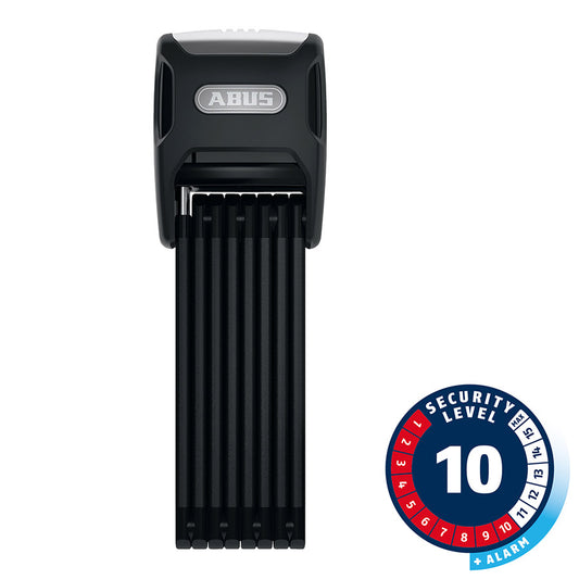 Abus Bordo 6000A SmartX Folding Lock - 120cm Alarm SH Bracket Black