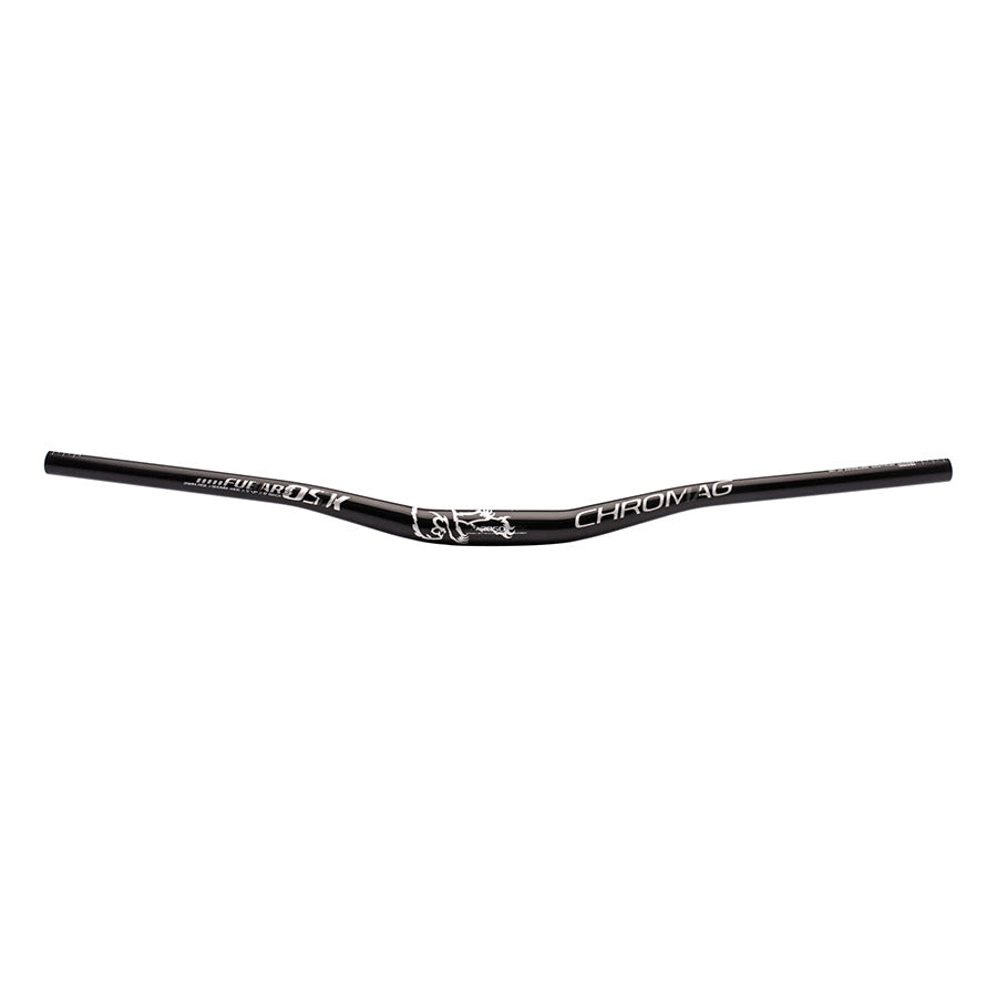Chromag OSX LTD 31.8 25mm black silver MTB Handlebar Diameter: 31.8mm Rise: 25mm Black