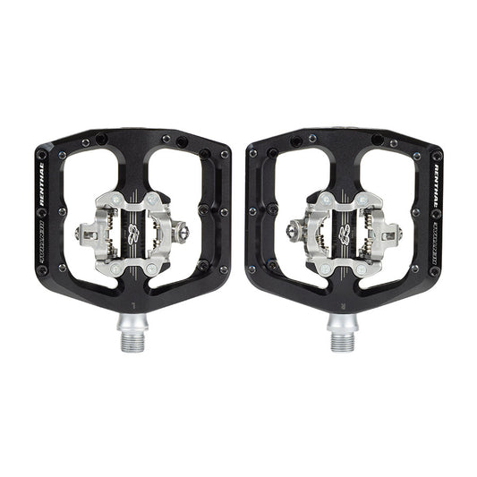 Renthal Revo-DHC Pedals Body: Aluminum Spindle: Cr-Mo 9/16'' Black