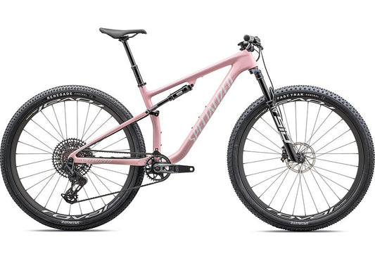2023 Specialized epic pro ltd bike gloss desert rose / metallic white silver m