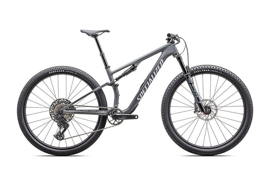 2026 Specialized Epic 8 Comp Bike Gloss Ashen Gray / White Xl