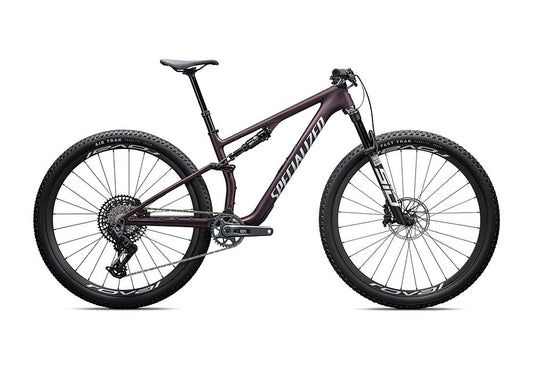 2026 Specialized Epic 8 Expert Axs Bike Satin Bordeaux Metallic / White Xl