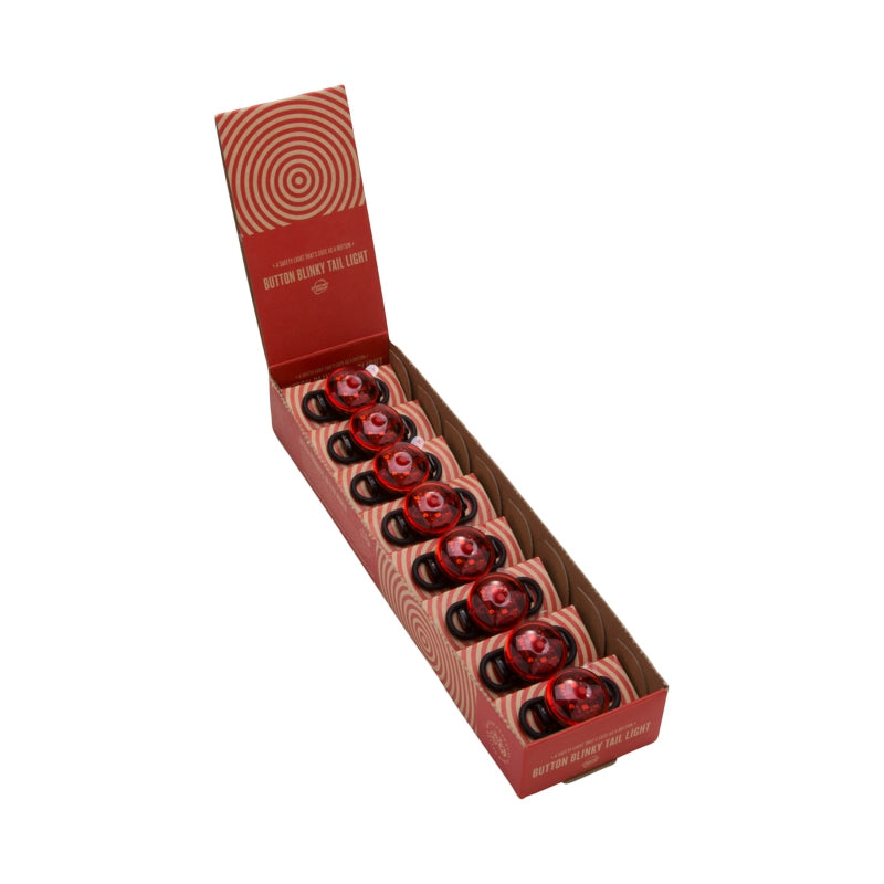 Planet Bike Button Blinky Taillight: Box of 8