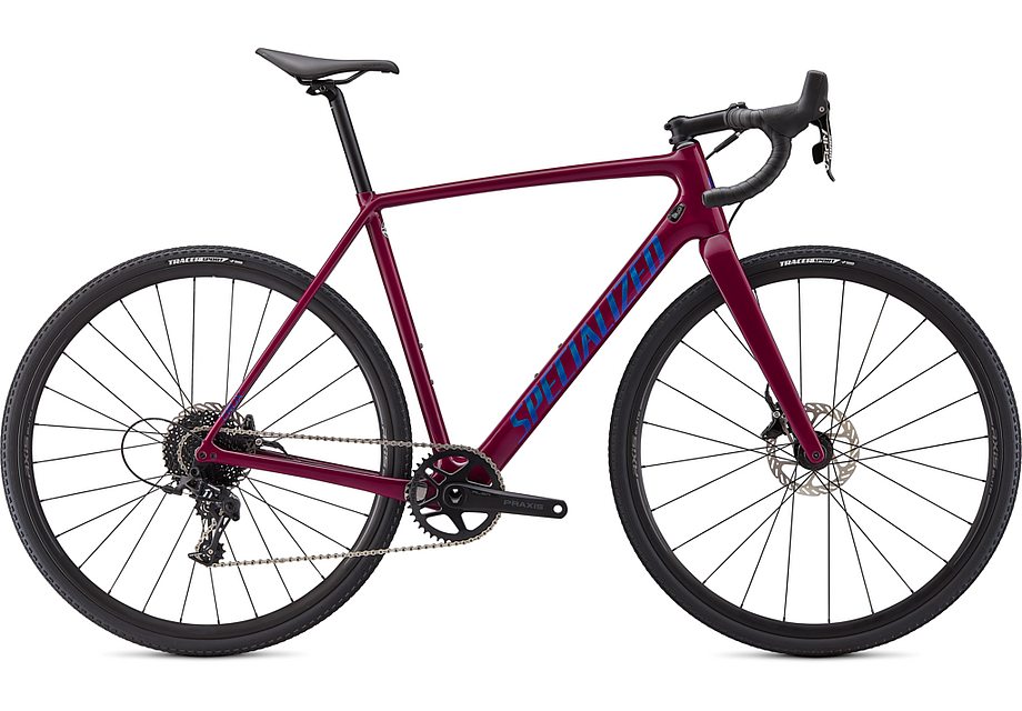 specialized pink gravel bike Specialized Crux Gloss Raspberry/Chameleon 54 – Dynamite Bike Lab