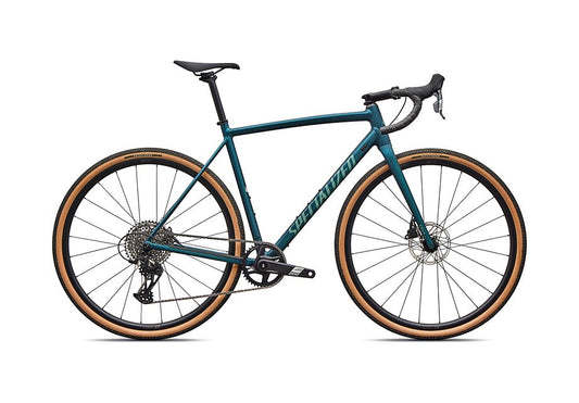 2026 Specialized Crux Ds-Works Comp Bike Emerald Metallic/Fjord Metallic 49