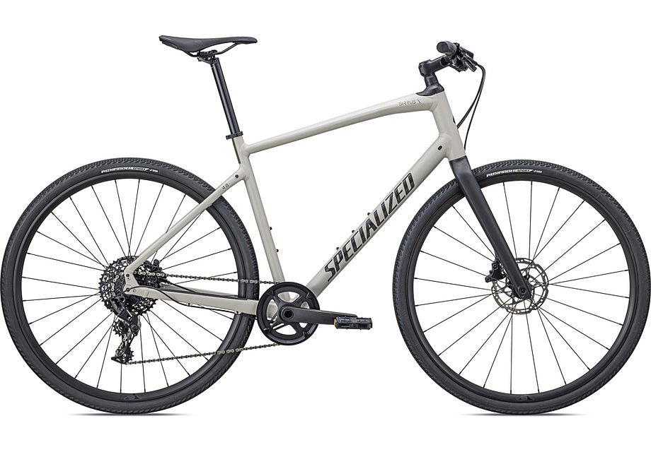 Specialized Sirrus X 4.0 White Mountains / Taupe / Satin Black Reflective Xxs