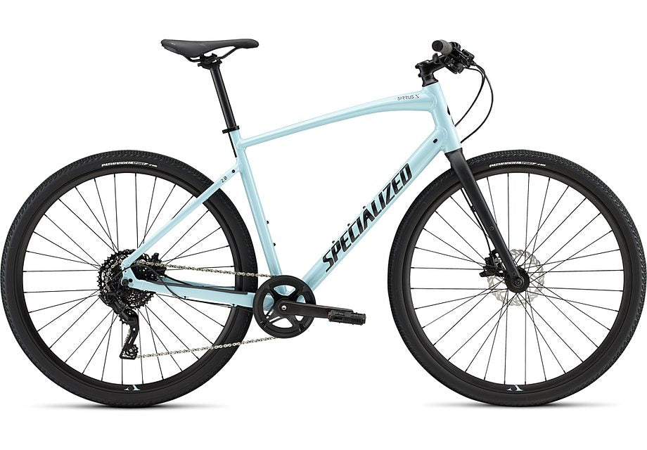 Specialized Sirrus X 2.0 Gloss Arctic Blue / Black / Satin Black Reflective Xxs