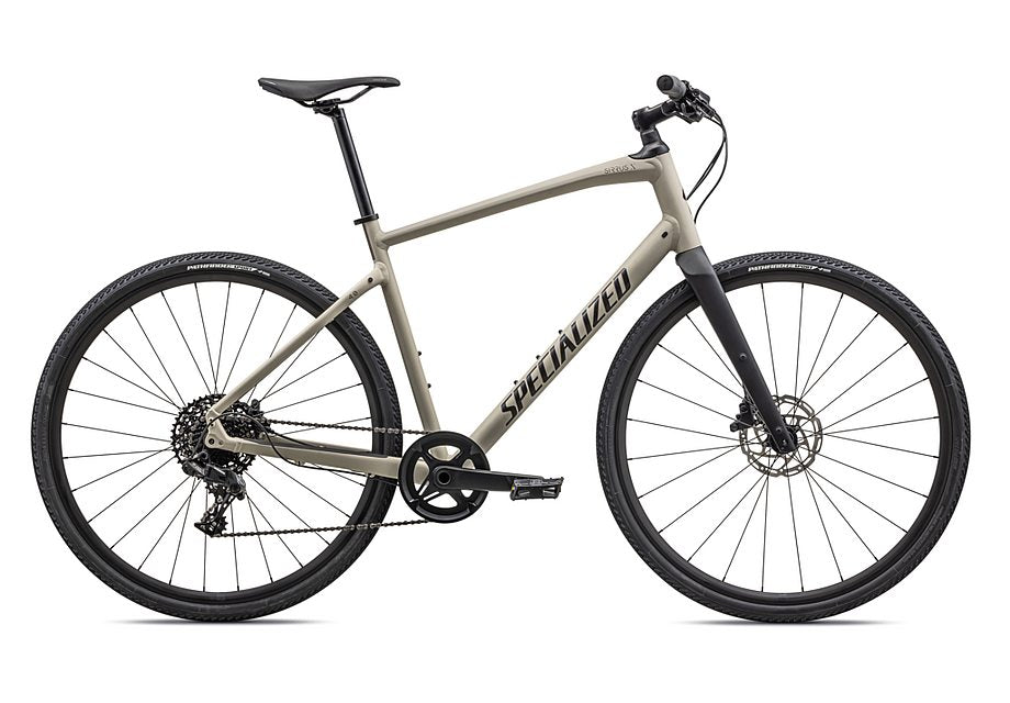Specialized Sirrus X 4.0 Satin White Mountains / Taupe / Satin Black Reflective Xxs