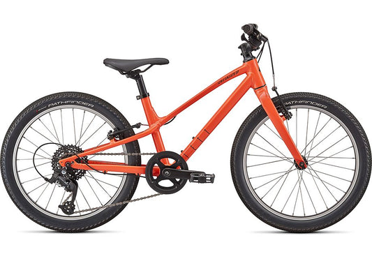 2024 Specialized jett 20 bike gloss blaze / black 20
