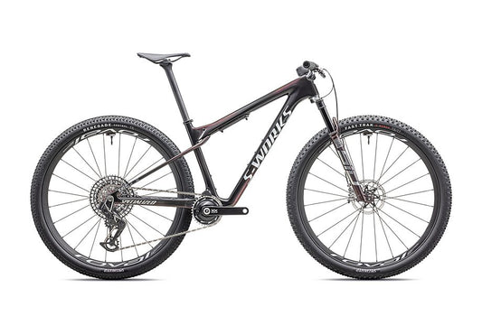 2025 Specialized epic wc S-Works bike gloss carbon / red pearl / chameleon fade l