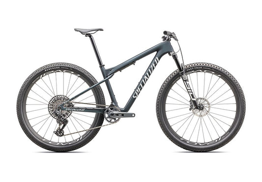 2025 Specialized epic wc expert bike satin metallic deep lake / white / pearl s