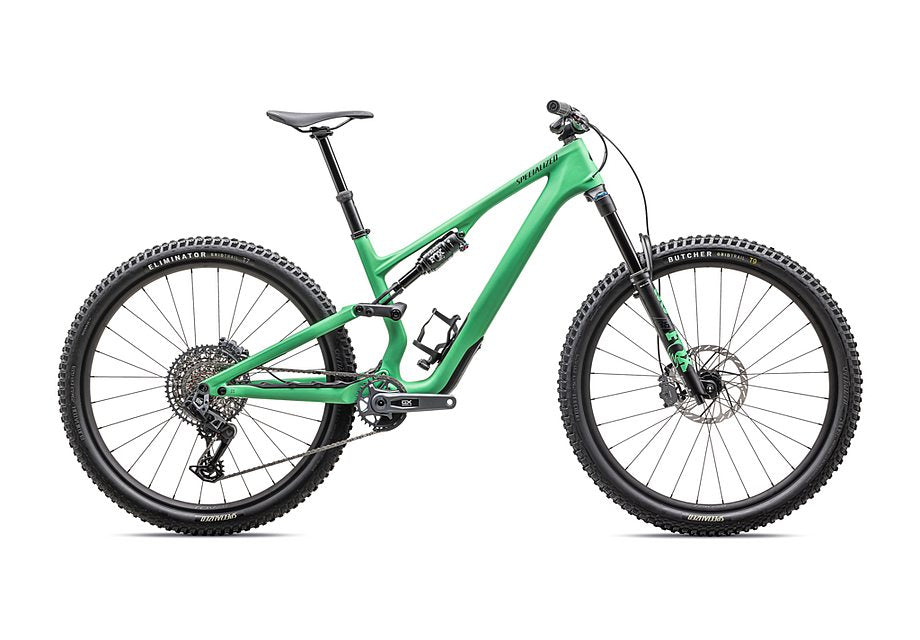 2025 Specialized Stumpjumper 15 Expert Bike Satin Electric Green / Satin Forest Green S4