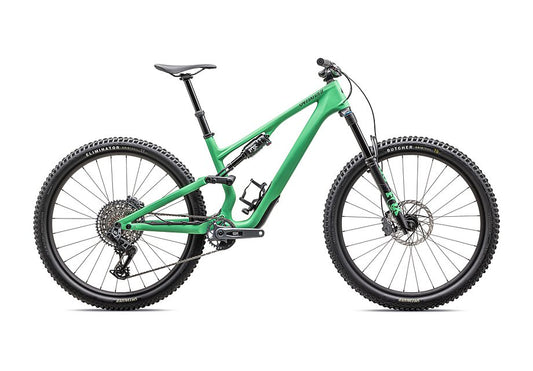 2025 Specialized Stumpjumper 15 expert bike satin electric green / satin forest green s2